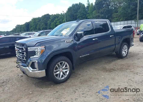 2021 GMC Sierra 1500 4Wd Short Box Slt из США, поврежденный, VIN 1GTU9DED8MZ319724